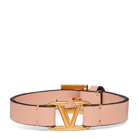 Valentino Jewelry - Authentic VALENTINO GARAVANI Leather VLOGO Bracelet